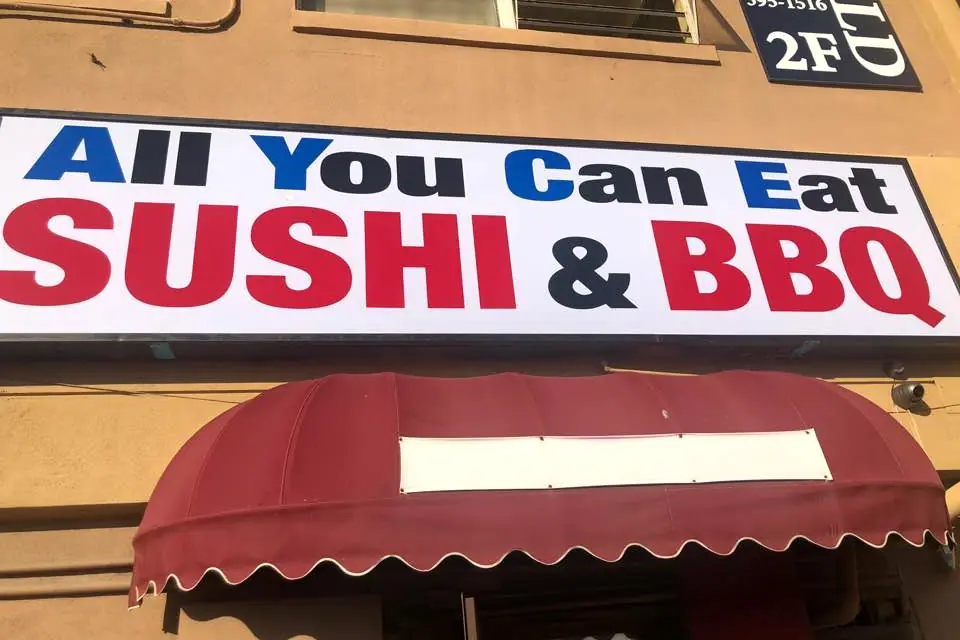 All You Can Eat Sushi & BBQ
